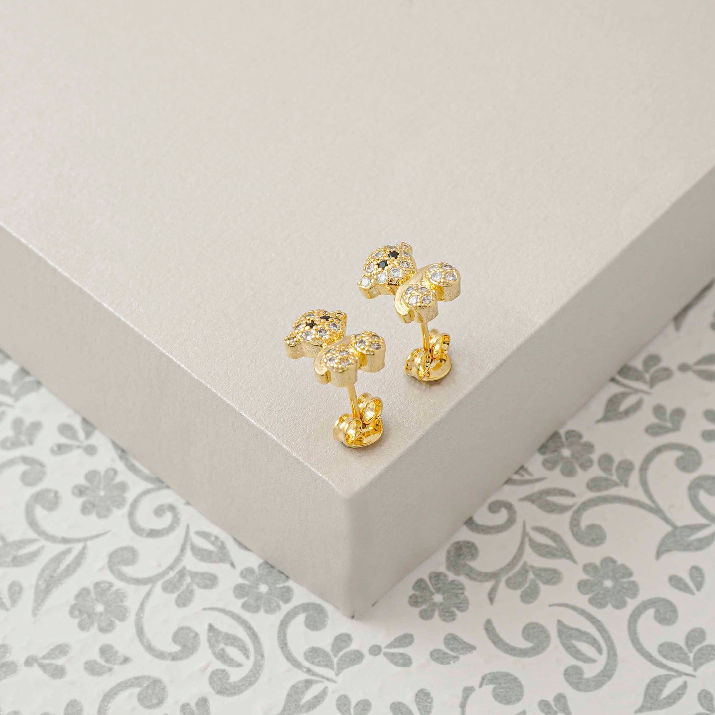 Arete Osito Circonias