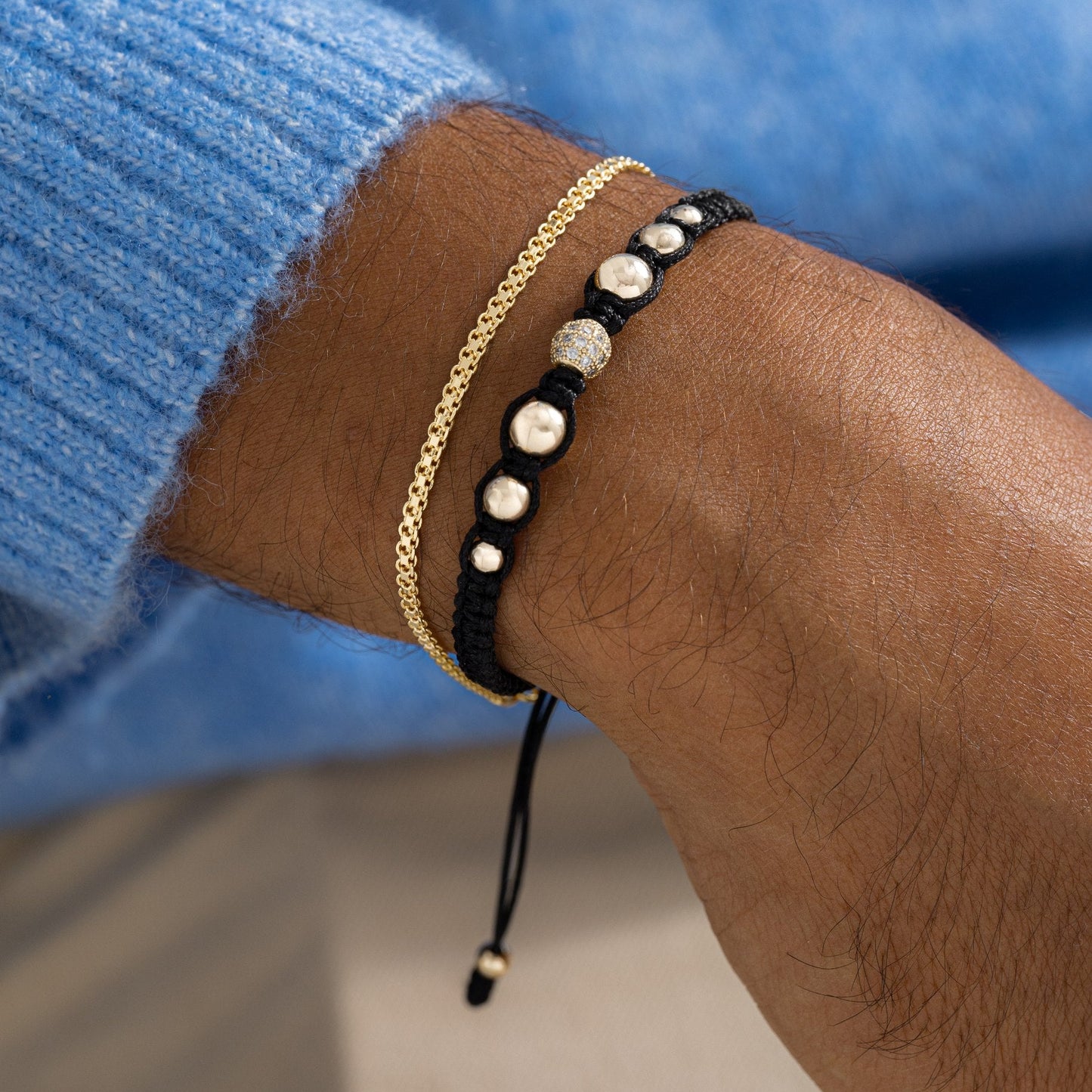 Pulsera Bola de Fuego Tejida
