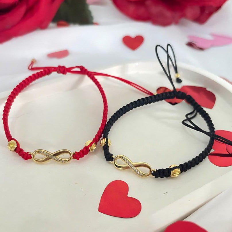 Pulseras Pareja Infinitos