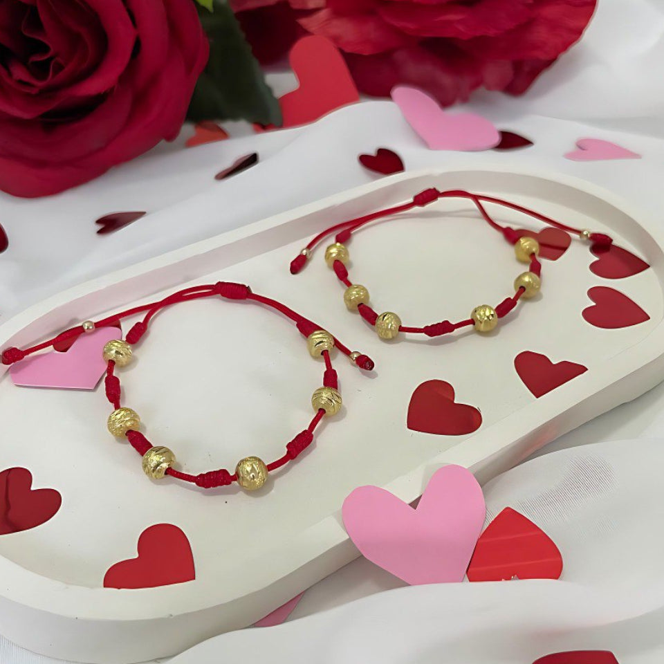 Pulsera parejas 7 nudos