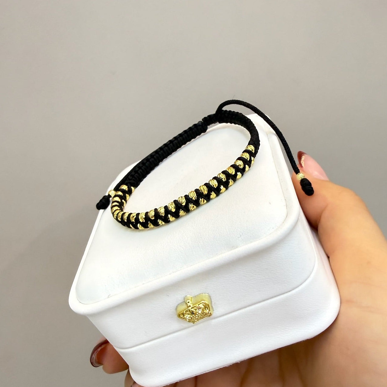 Pulsera zigzag dos carriles diamantado unisex