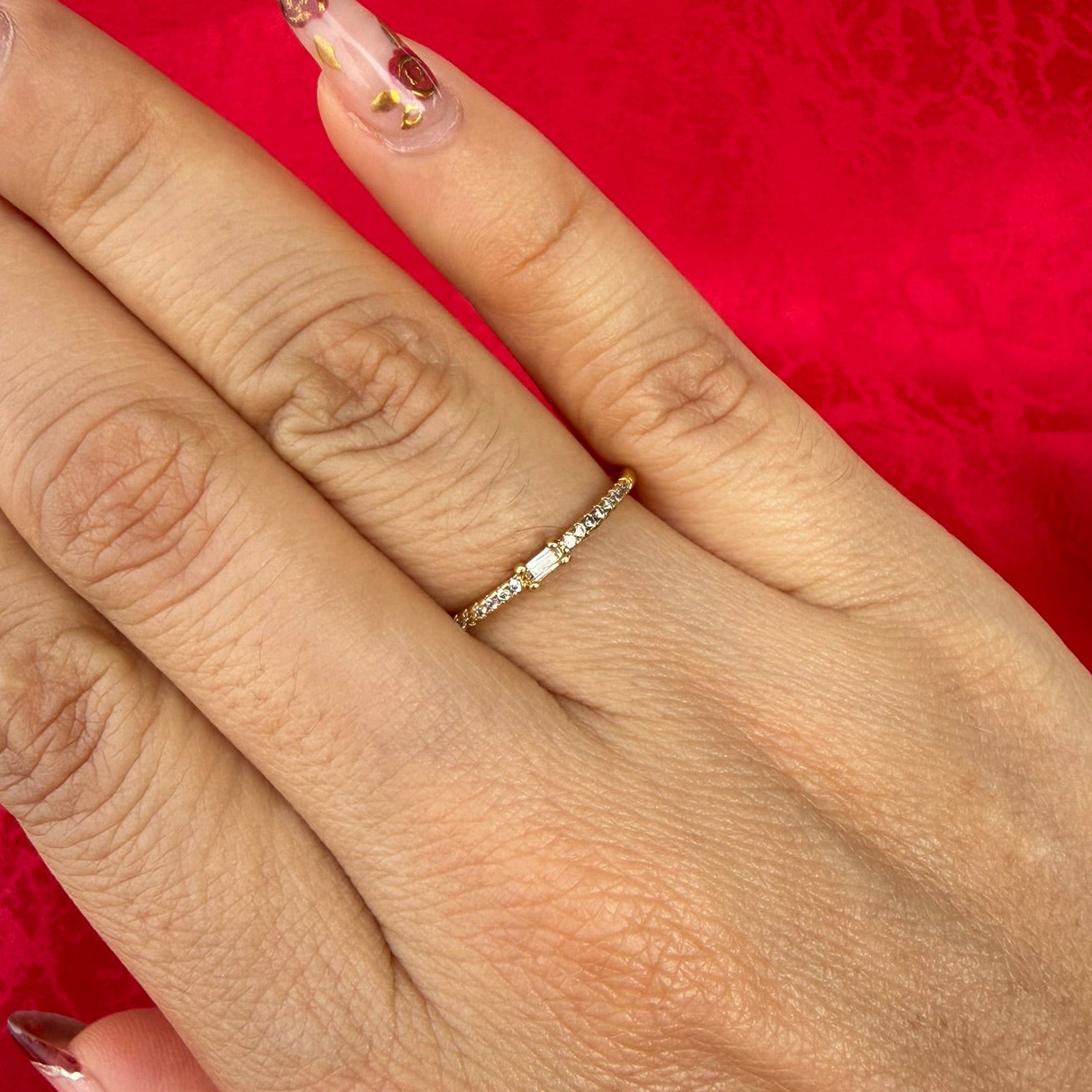 ANILLO MICROCIRCON BAGUES X1