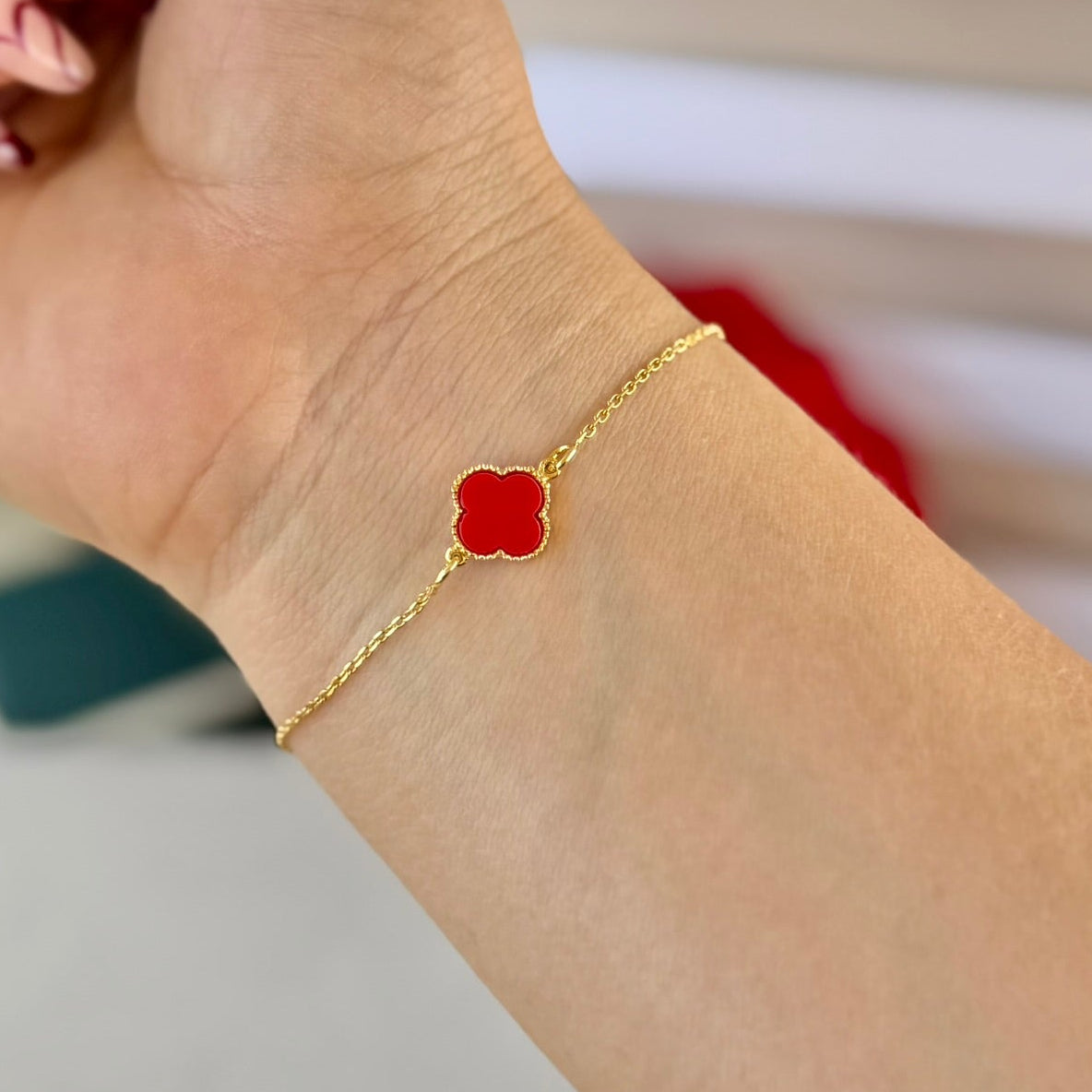 PULSERA ROLON TREBOL