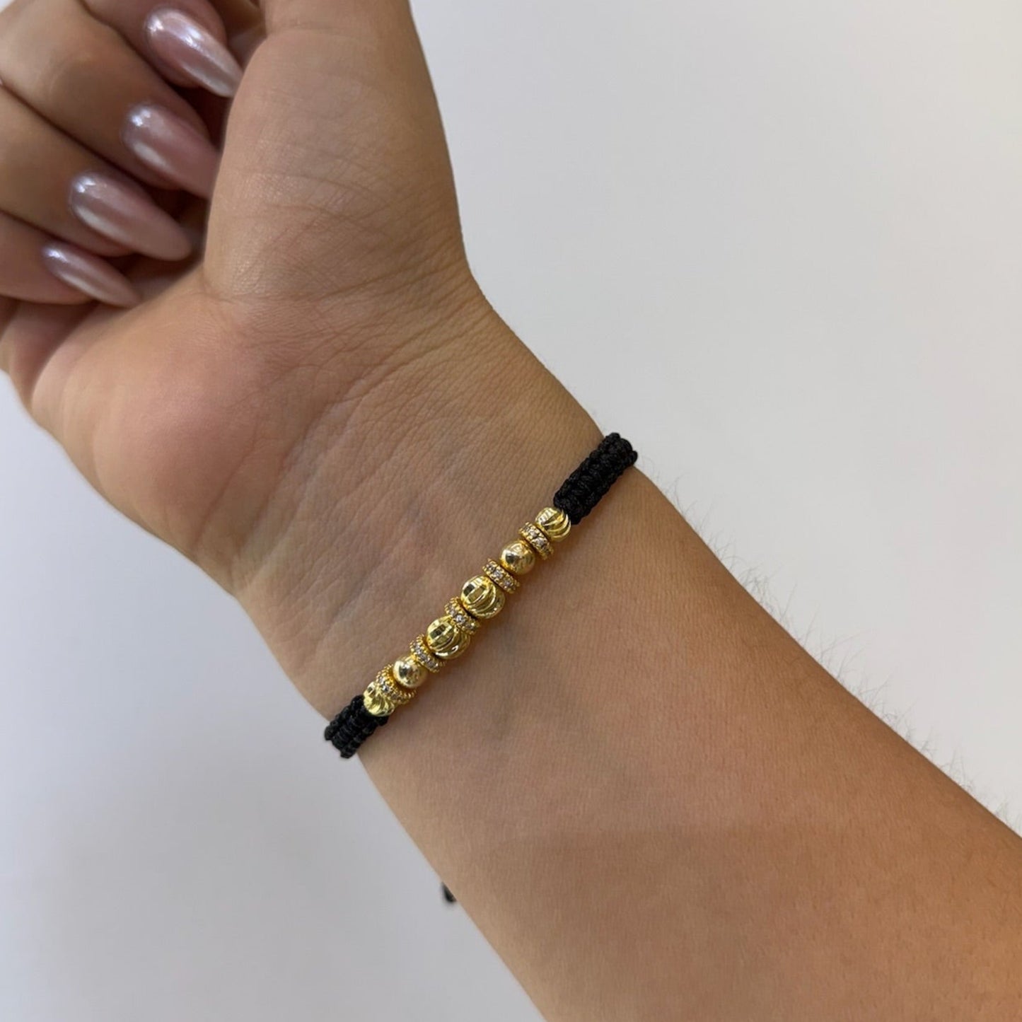 Pulsera Italiana con rondeles