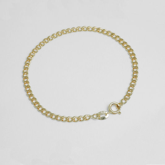 Pulsera Cubana 3 mm 20 Cms