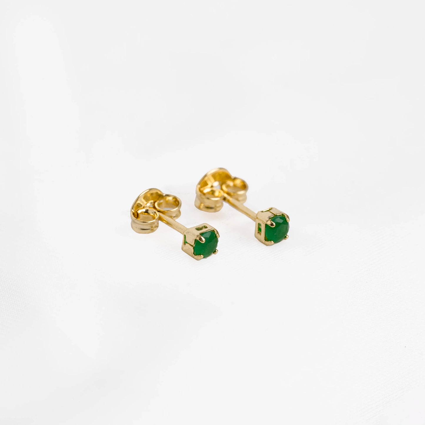 Topo Circonia Verde Caja 2.5mm