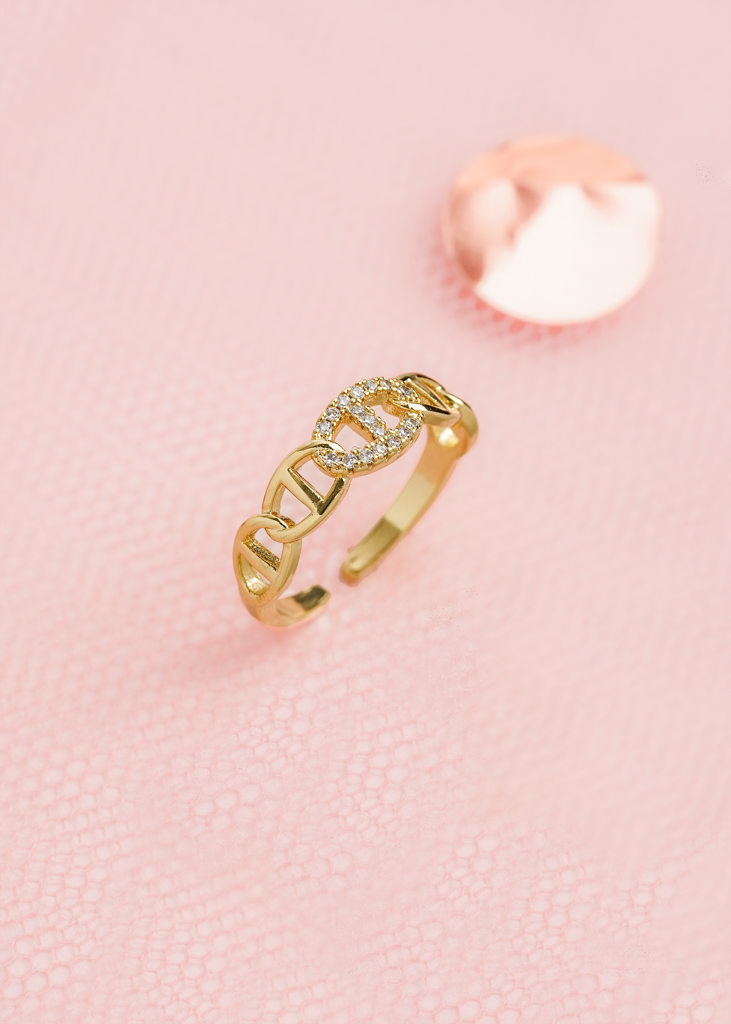 Anillo Crystal G Ajustable