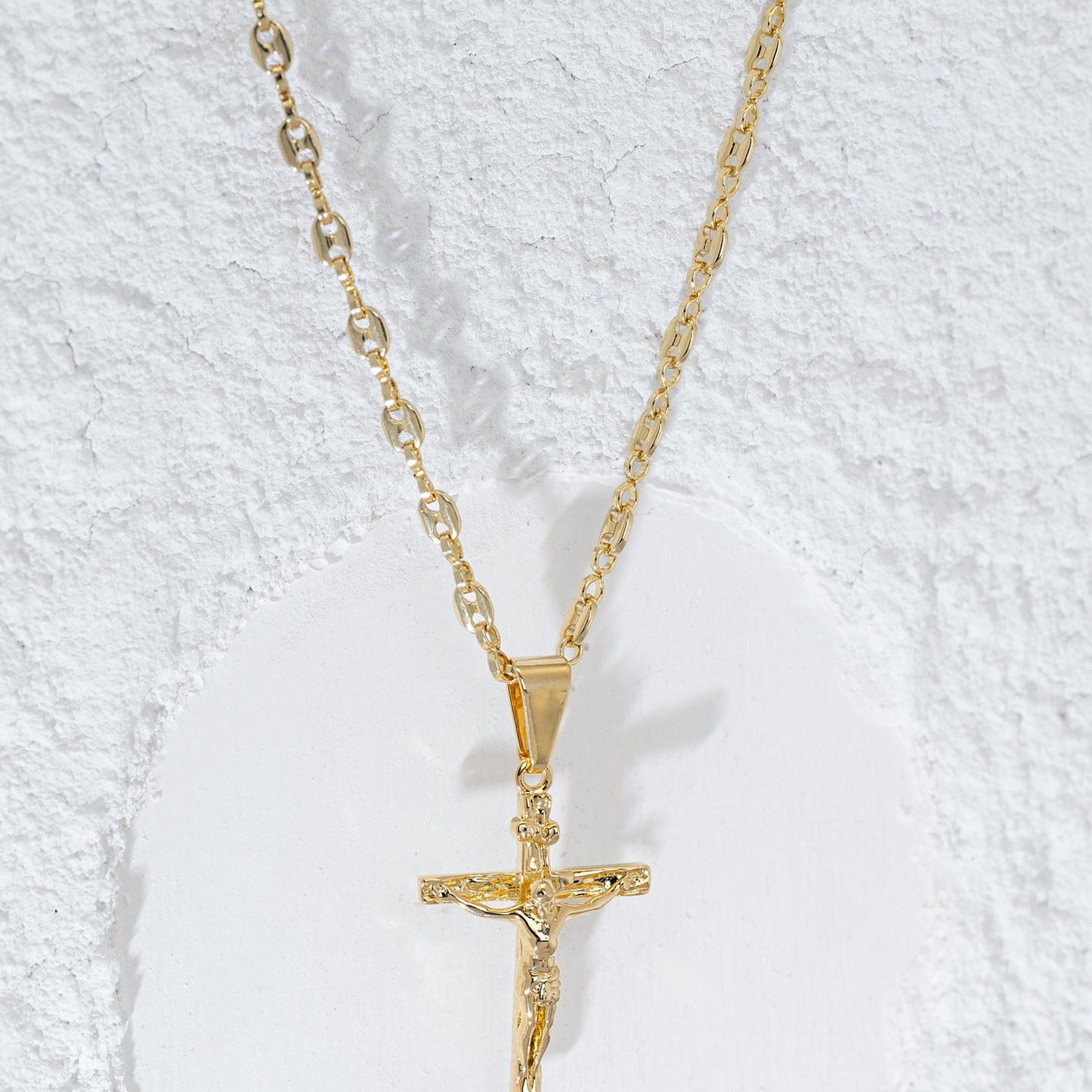 Cadena Tejido Gucci Delgada 65 Cms