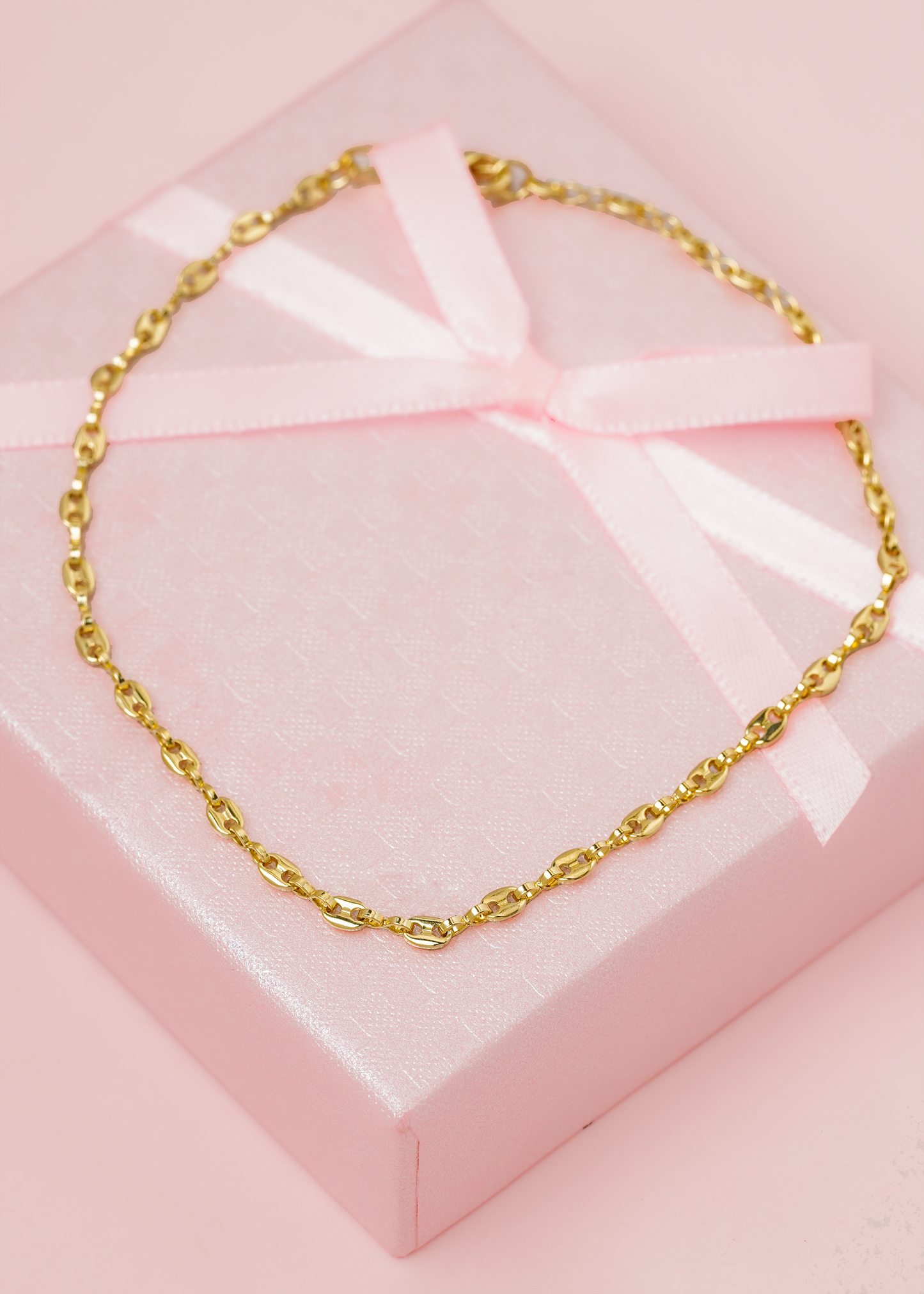 Tobillera Gucci Delgada 24.5 Cms