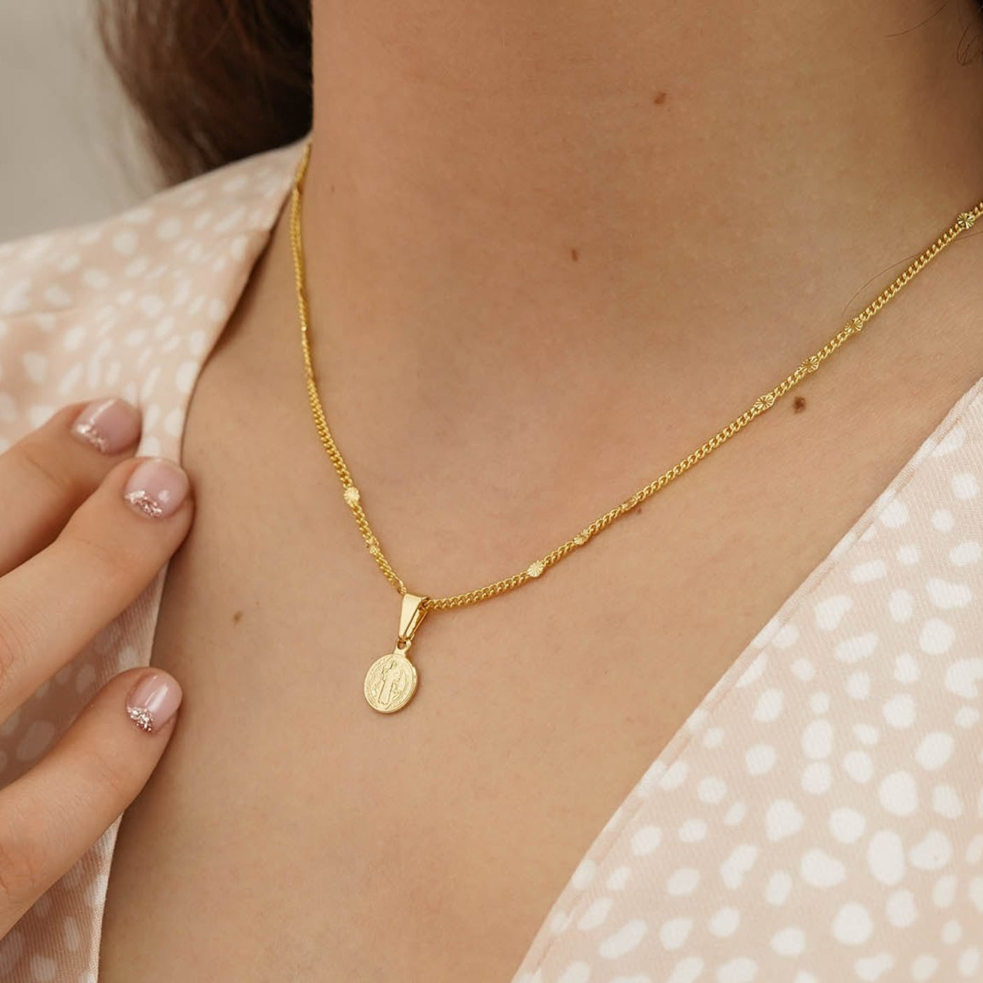 Dije San Benito Red Pequeño