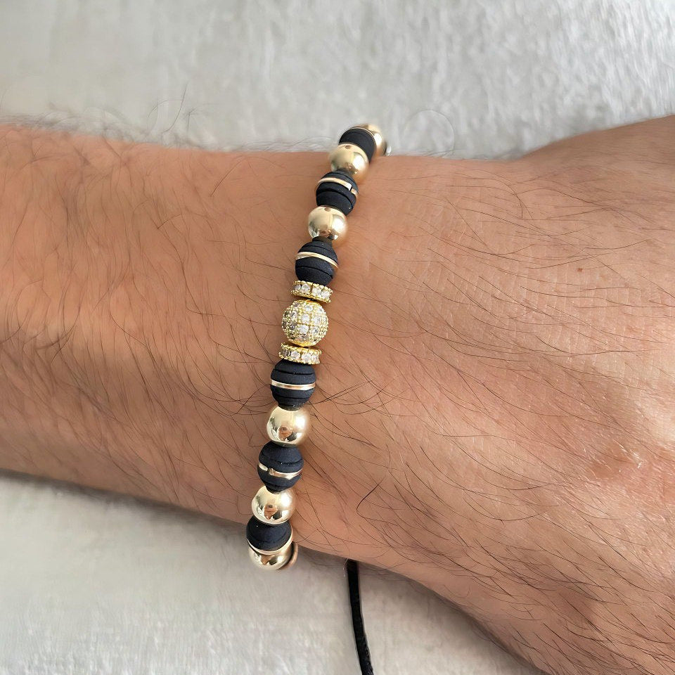 Pulsera Bola de Fuego Cristal