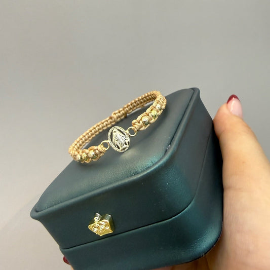 Pulsera virgen milgrosa tribalin