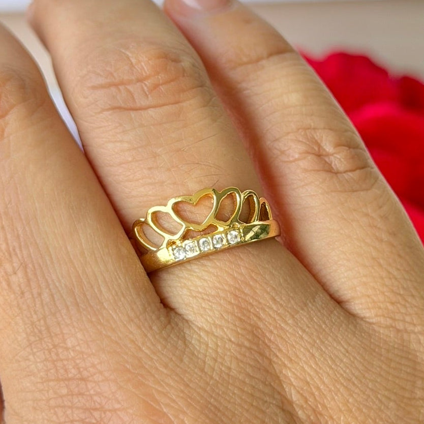 ANILLO CORONA MICROCIRCON