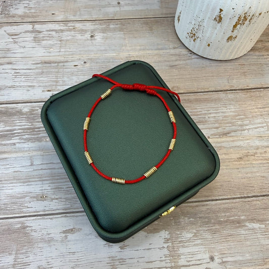 Pulsera 7 nudos alambre laminado