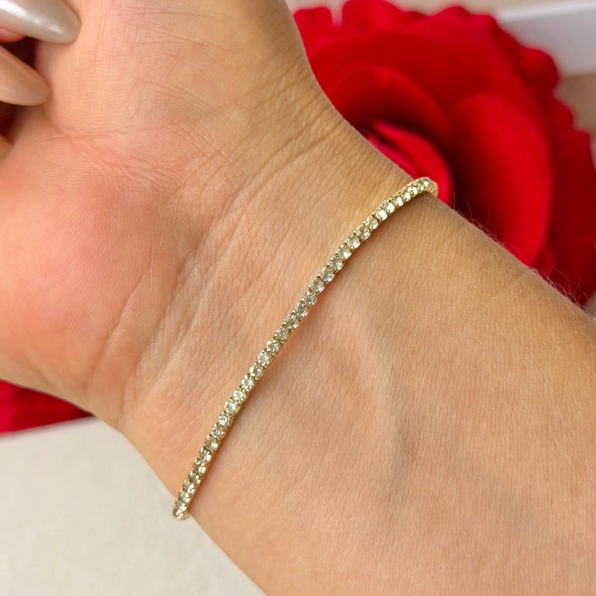 PULSERA TENNIS ELASTICA