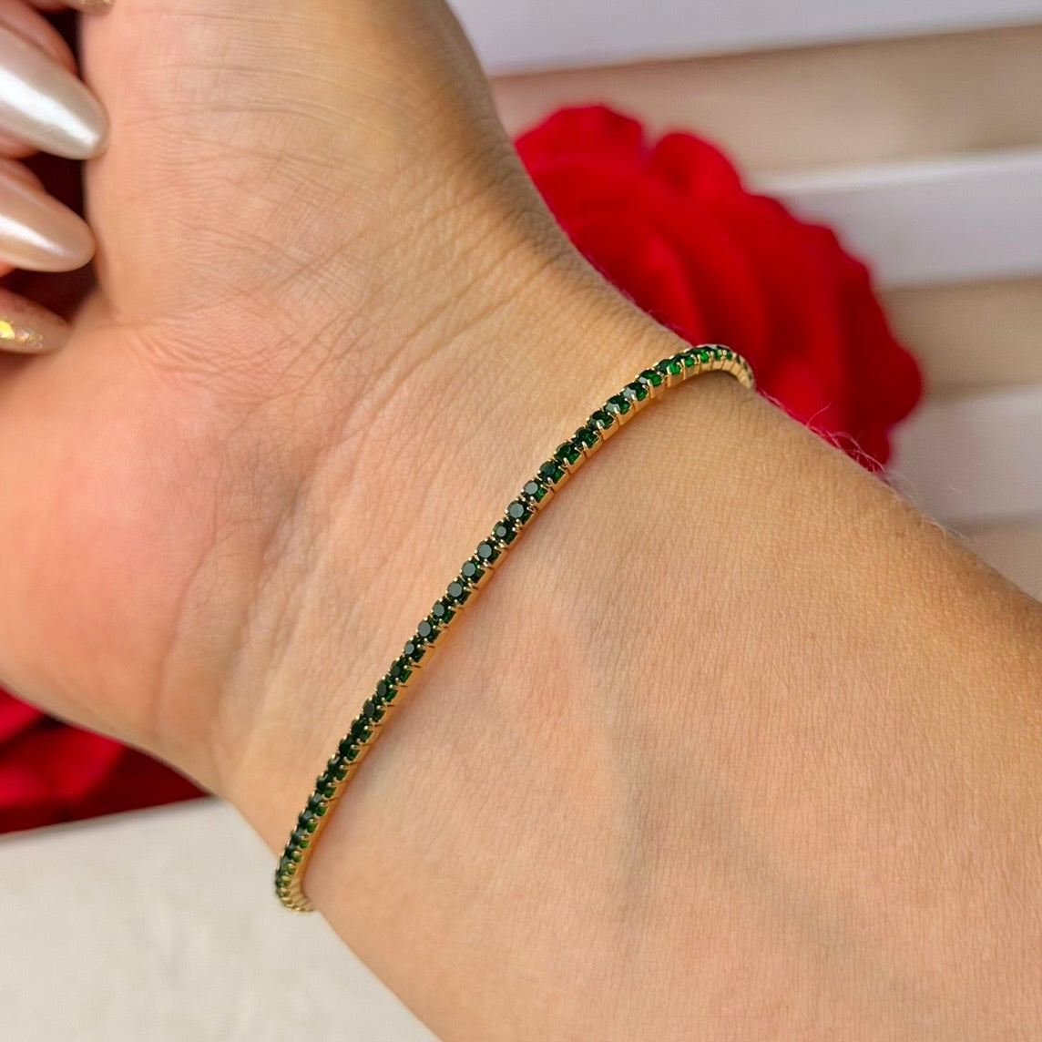PULSERA TENNIS ELASTICA