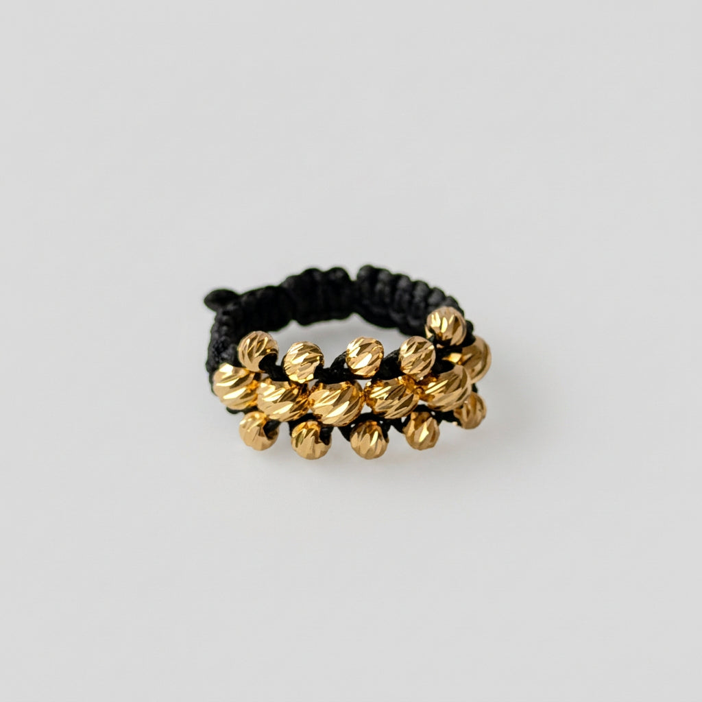 ANILLO TEJIDO TRIPLE CARRIL