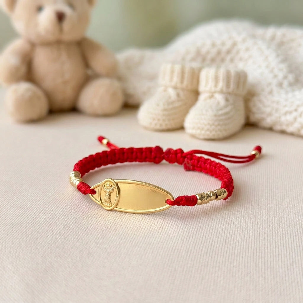 Pequeño Milagro – Pulsera Divino Niño Personalizada para Bebé