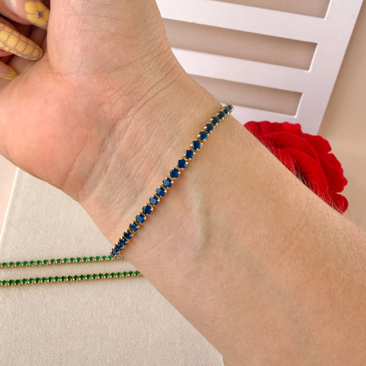 P CIRCONIAS AZUL UNISEX 16 CMS + EXTENSOR
