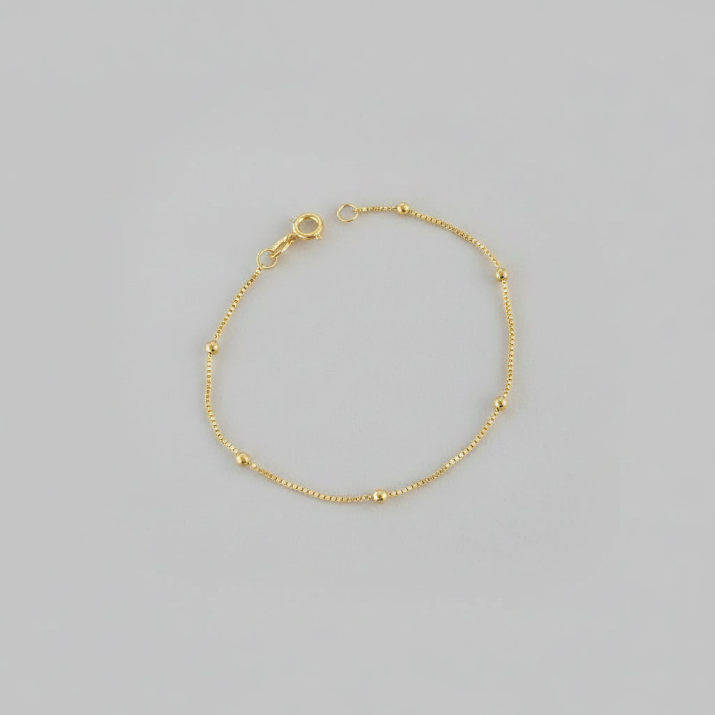 PULSERA VENECIANA 0.8MM BALIN 18CM