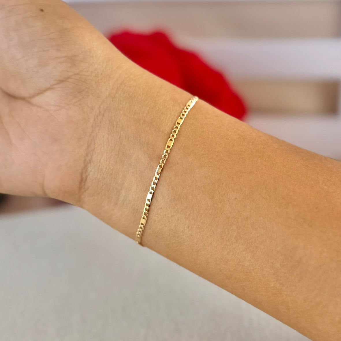 PULSERA PLANA CARTIER 16CM
