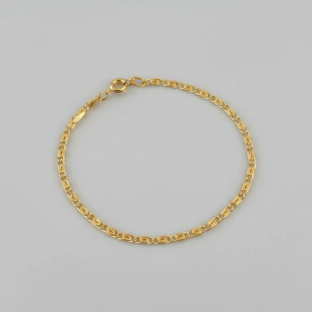 PULSERA CARACOL 2MM 18CM