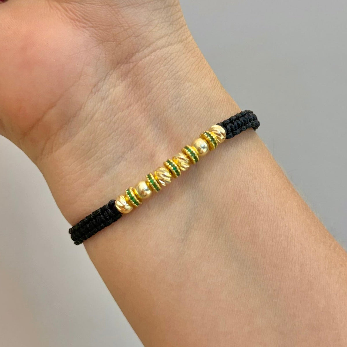 Pulsera Unisex Rondeles 5mm