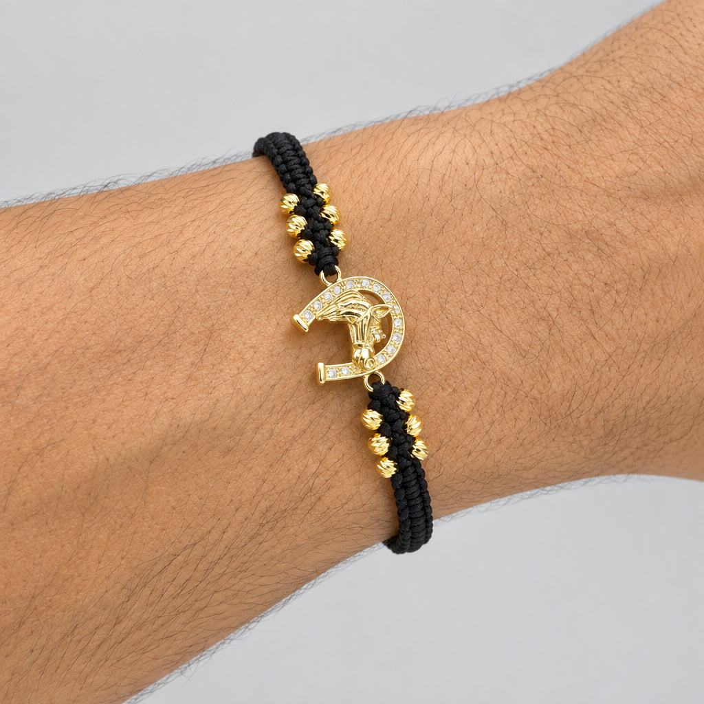 PULSERA HERRADURA CON CIRCONES