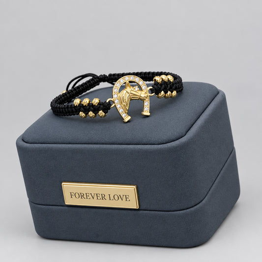 PULSERA HERRADURA CON CIRCONES