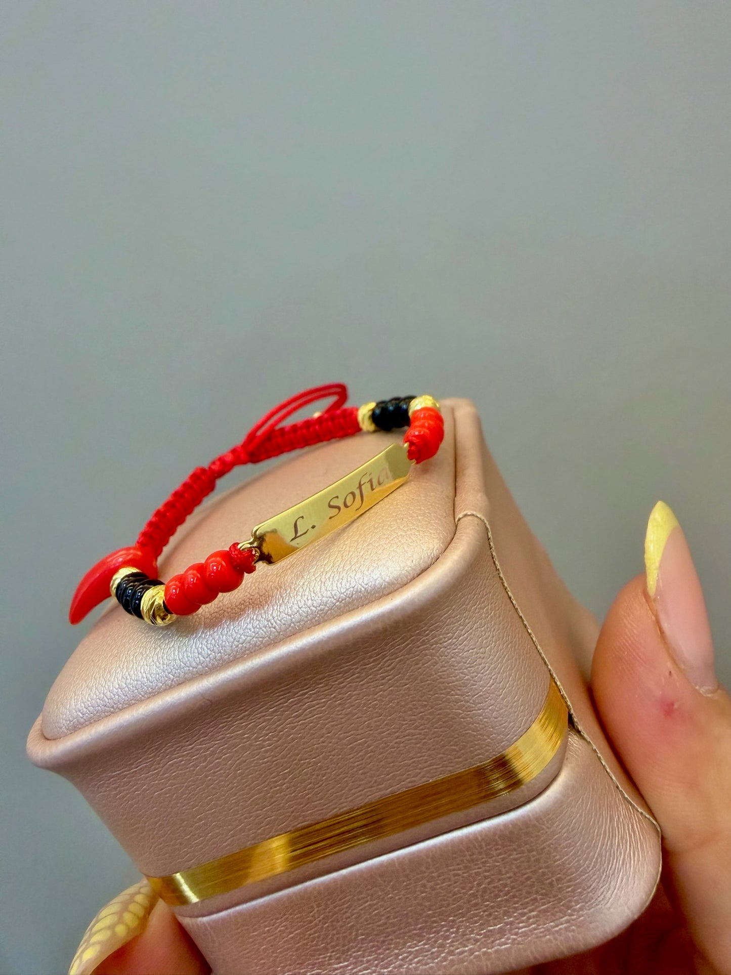 PULSERA DE PROTECCION PARA BEBE PERSONALIZABLE