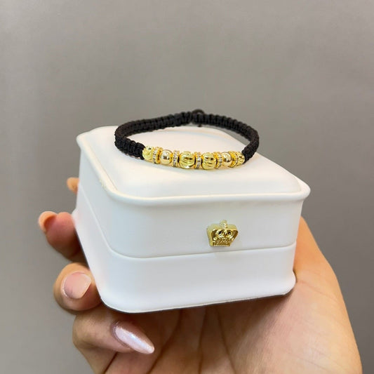Pulsera Italiana con rondeles