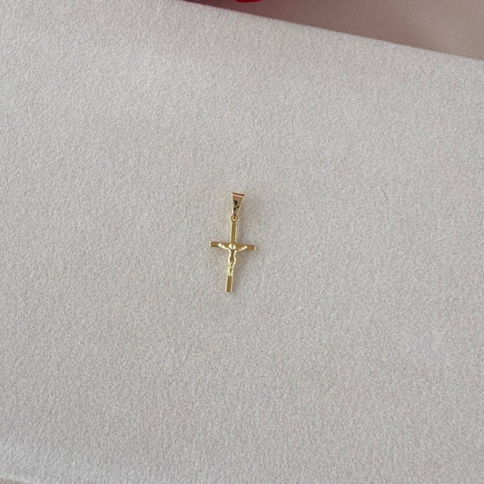 DIJE CRUZ CRISTO LISA