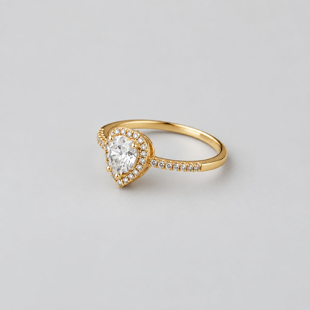 ANILLO GOTA CIRCON CRISTAL