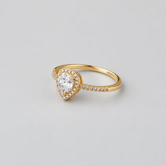ANILLO GOTA CIRCON CRISTAL