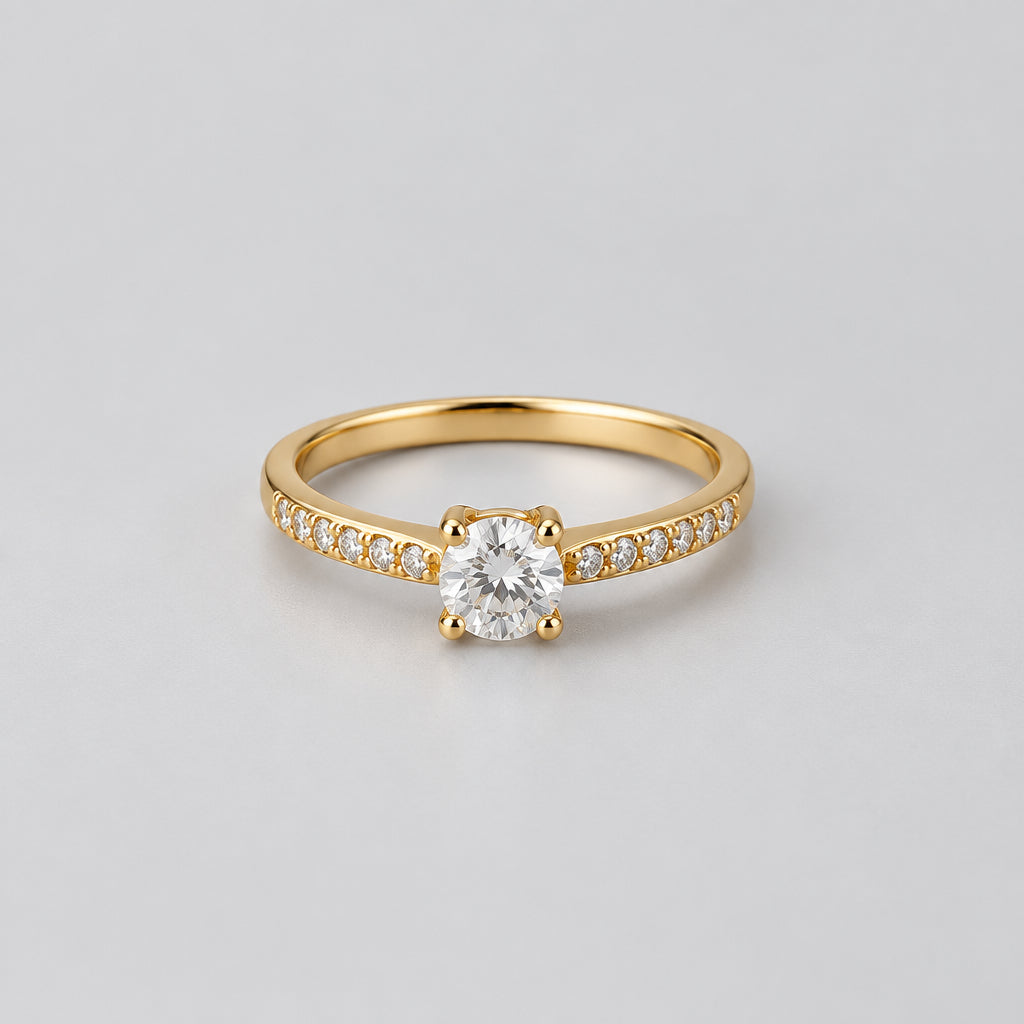 ANILLO PIEDRA CRISTAL 4MM
