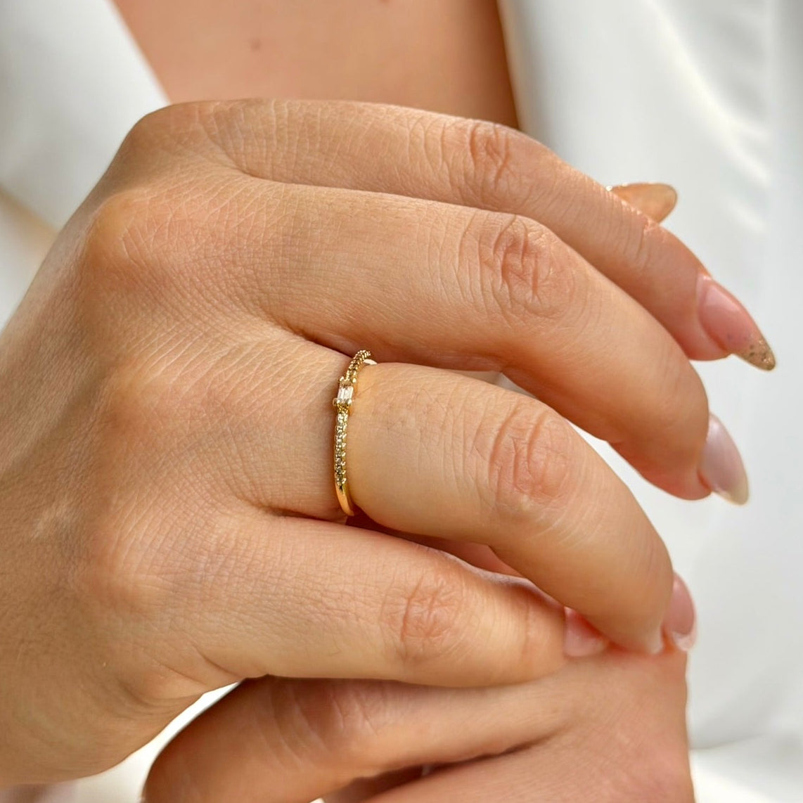 ANILLO MICROCIRCON BAGUES X1
