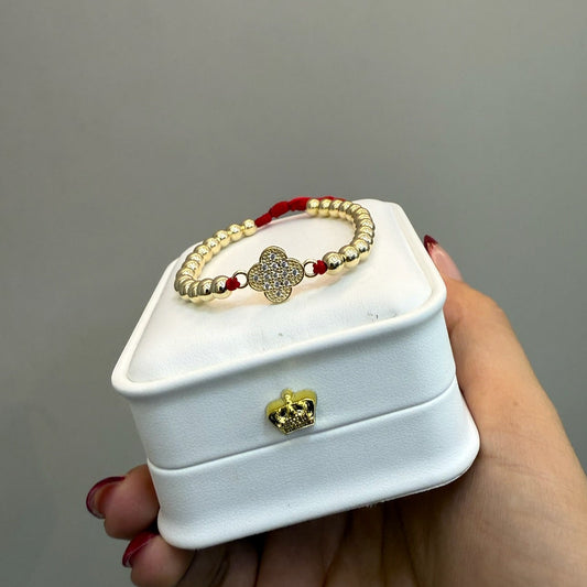 Pulsera trebol full balin