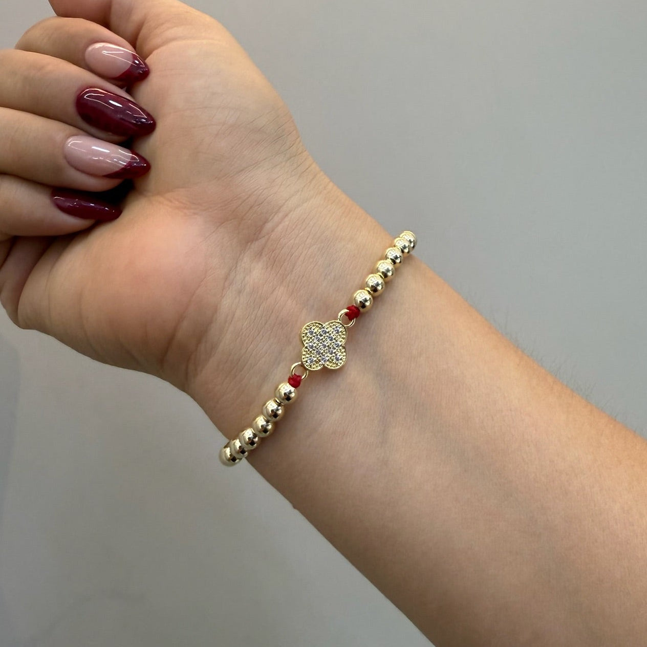 Pulsera trebol full balin