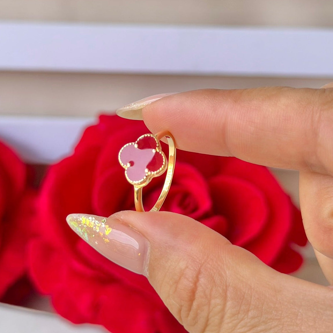ANILLO TREBOL 11MM