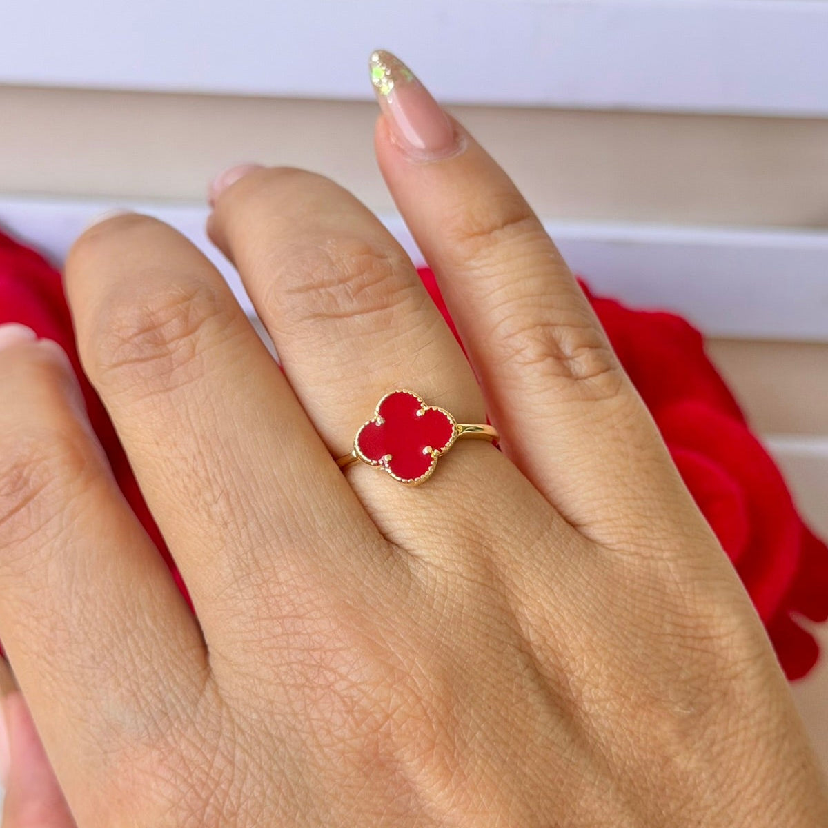 ANILLO TREBOL 11MM