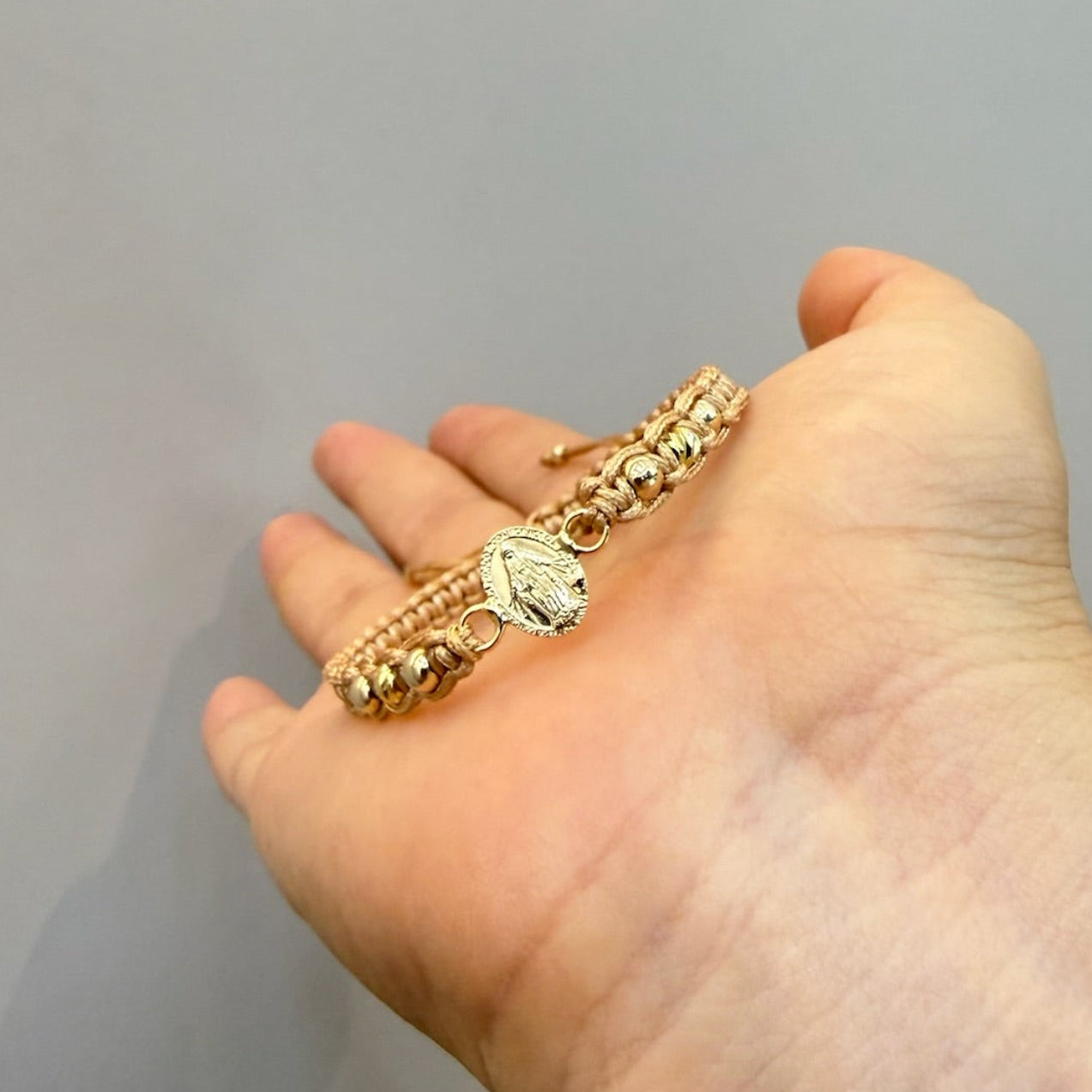 Pulsera virgen milgrosa tribalin