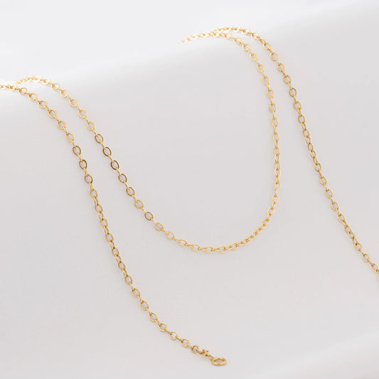 Cadena tejido Aros 1.8 mm 45 Cms