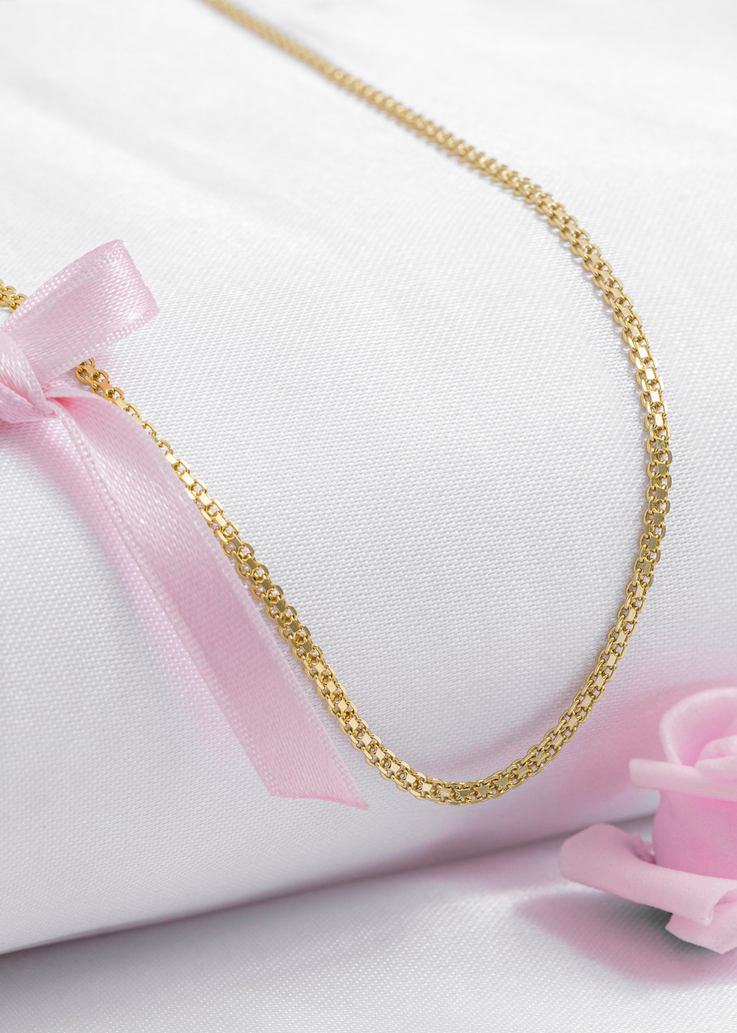 Cadena tejido Chino 2 Mm 45 Cms