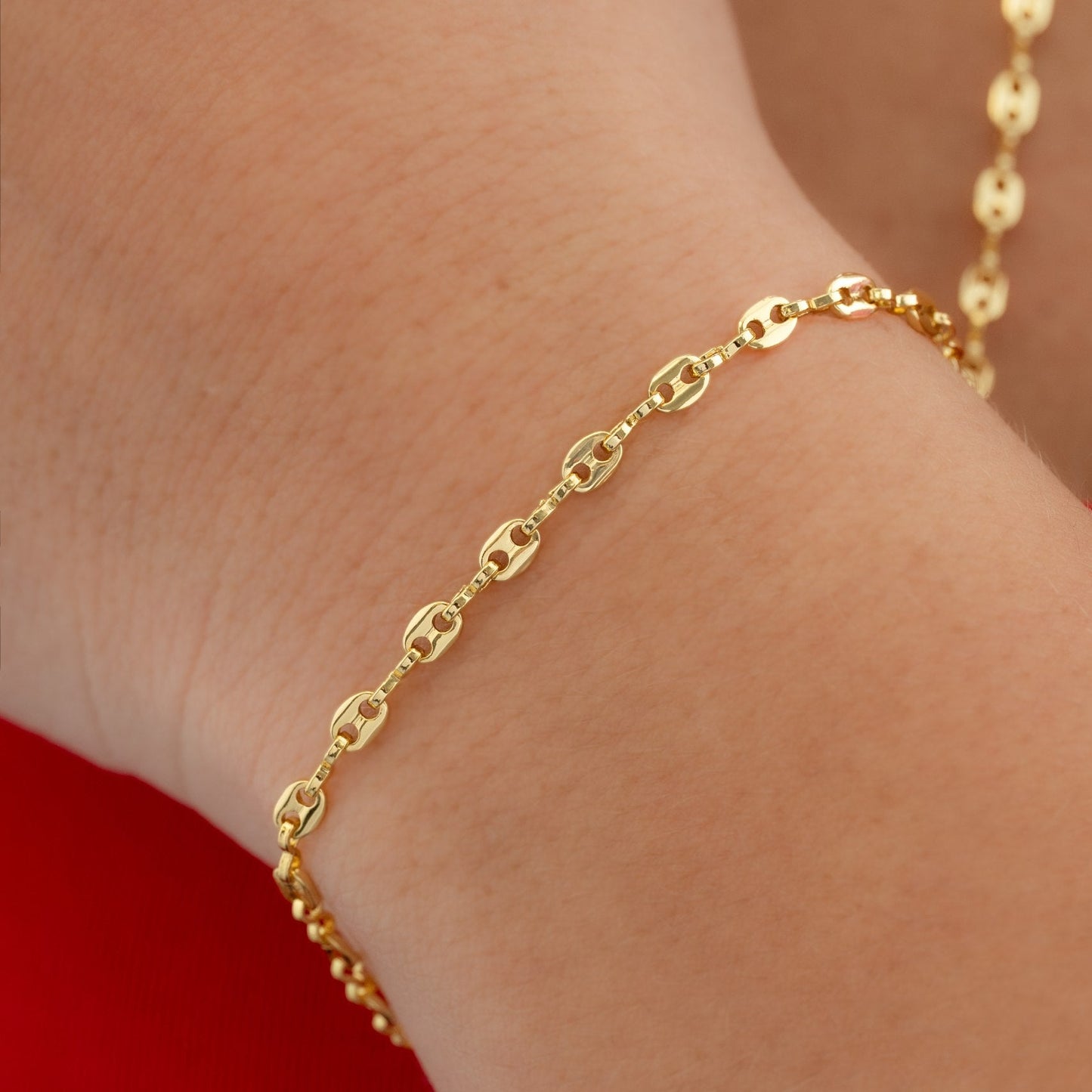 Pulsera Gucci Delgada 20 Cms